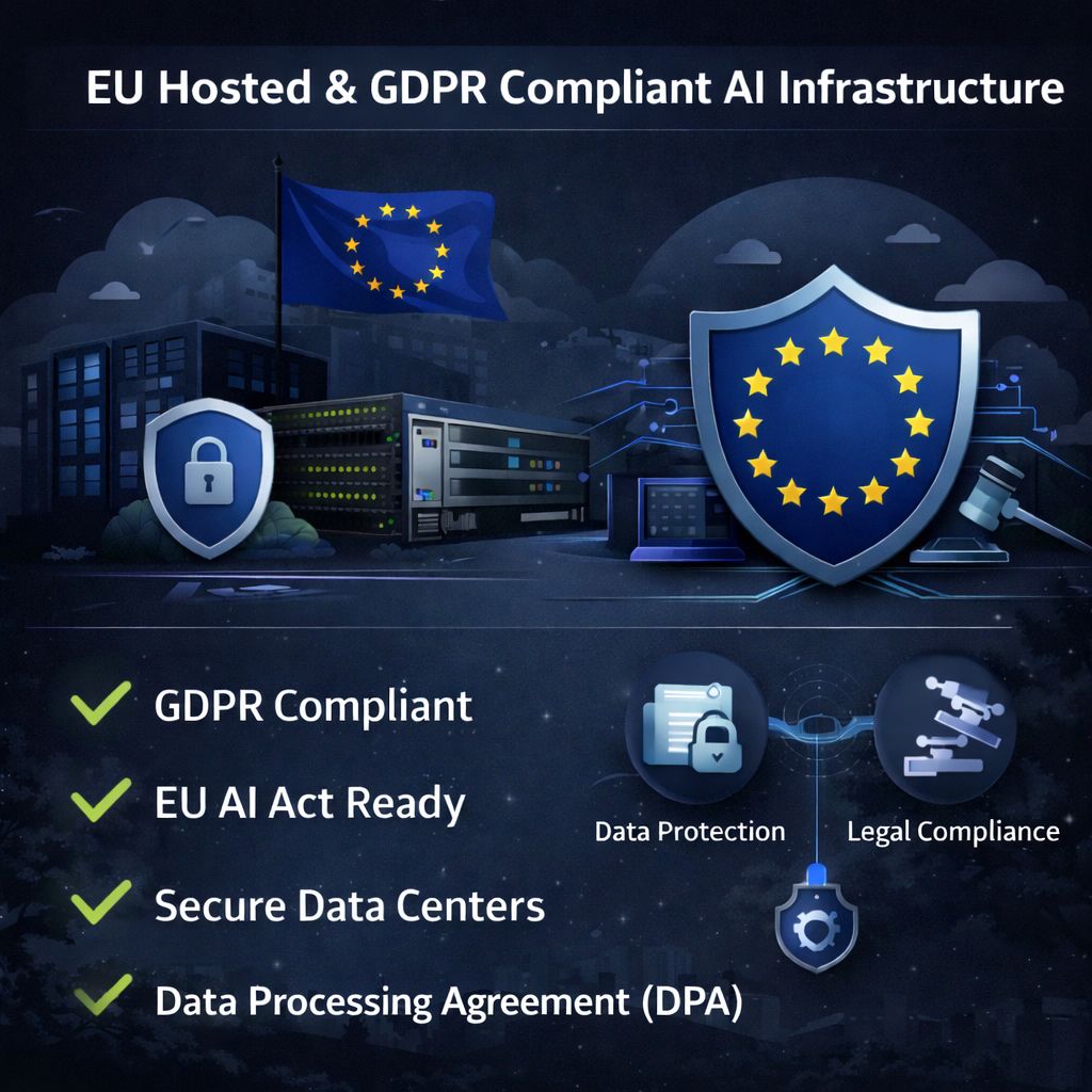 EU Hosted and GDPR compliant GPU Servers