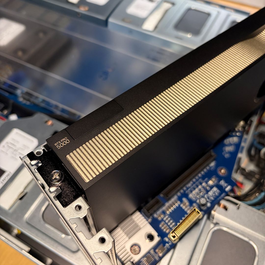 Our RTX Pro 5000 GPU Servers