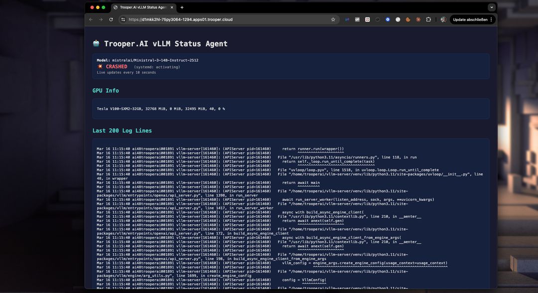 Crashed and how to fix it