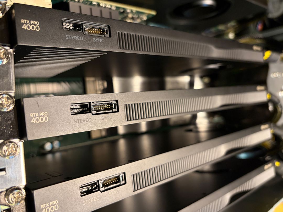 Our RTX Pro 4000 GPU Servers