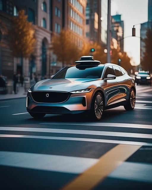 Future car with self driving capabilities