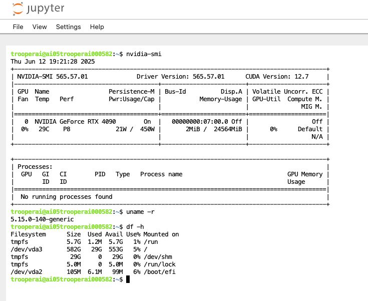 Terminal example