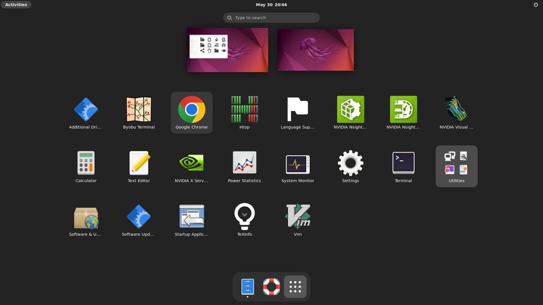 Launch your apps in Ubuntu Desktop